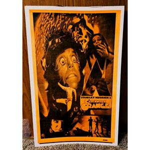 Vintage Poster Stanley Kubrick's Clockwork Orange